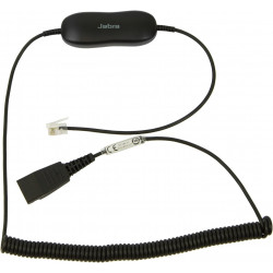 Кабель QD - RJ10 Jabra GN 1216 0,8 м черный