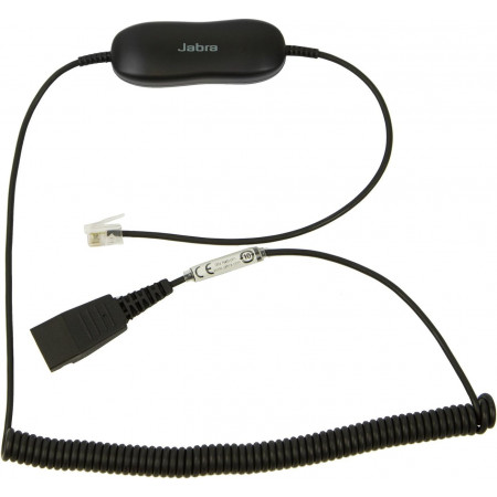 Кабель QD - RJ10 Jabra GN 1216 0,8 м черный
