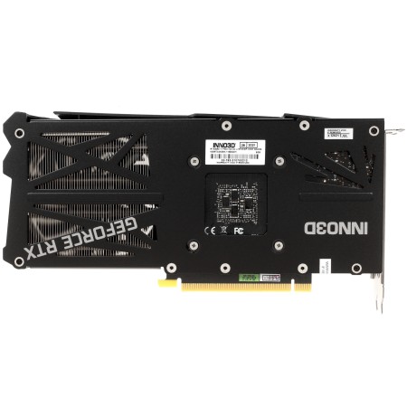 Видеокарта Inno3D RTX 3060 Ti Twin X2 OC LHR (N306T2-08D6X-119032DH) 8 Гб серый