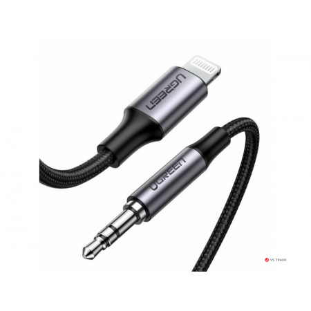 Адаптер Lightning - 3.5mm UGREEN US315 (70862) 2 м черный