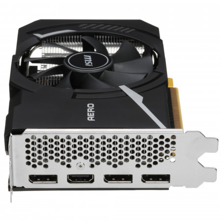 Видеокарта MSI GeForce RTX 3060 Aero ITX OC (RTX 3060 AERO ITX 12G OC LHR) 12 Гб черный