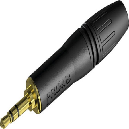 Коннектор для аудио 3.5 mm jack PROCAB PCMJ3MX/BG черный