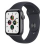 Смарт-часы Apple Watch SE (MKQ63GK) серый космос-черный (1 ремешок) 44 мм