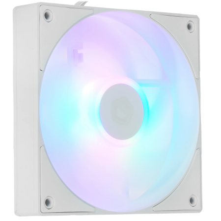 Вентилятор для корпуса ID-Cooling AS-120-ARGB-W (182613) белый