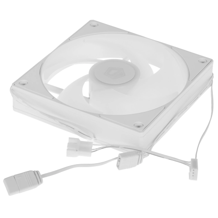 Вентилятор для корпуса ID-Cooling AS-120-ARGB-W (182613) белый