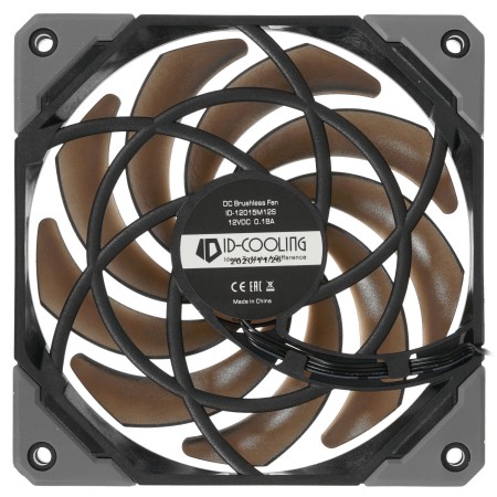 Вентилятор для корпуса ID-Cooling NO-12015-XT серовато-черный