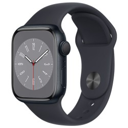 Смарт-часы Apple Watch Series 8 (MNP53GK) черный (1 ремешок) 41 мм