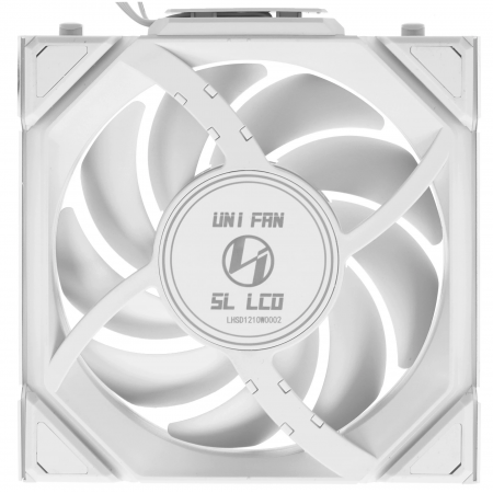 Вентилятор для корпуса Lian Li Uni Fan SL Wireless LCD 120 ARGB Reverse Blade черный