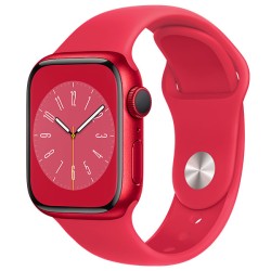 Смарт-часы Apple Watch Series 8 (MNP43GK) красный (1 ремешок) 45 мм