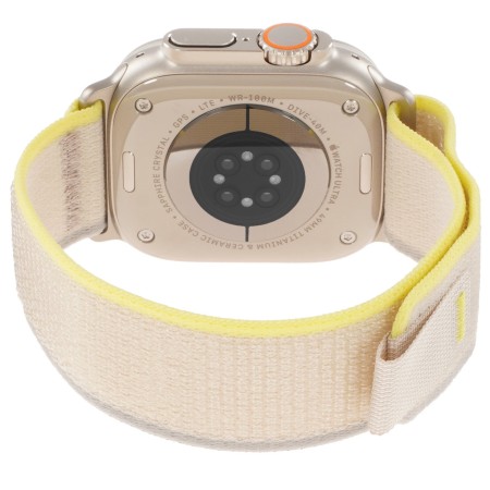 Смарт-часы Apple Watch Ultra (MNHK3) бежево-желтый (1 ремешок S/M) 49 мм