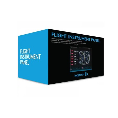 Джойстик проводной Logitech G Flight Instrument Panel (945-000008) черный