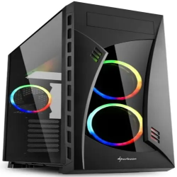 Корпус Sharkoon Night Shark RGB черный