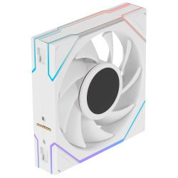 Вентилятор для корпуса Lian Li Uni Fan TL Wireless LCD 120 ARGB Reverse Blade (187449) белый Вентилятор для корпуса Lian Li Uni Fan TL Wireless LCD 120 ARGB Reverse Blade (187449) белый