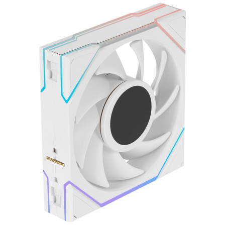 Вентилятор для корпуса Lian Li Uni Fan TL Wireless LCD 120 ARGB Reverse Blade (187449) белый