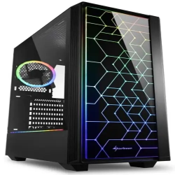 Корпус Sharkoon RGB LIT 100 черный Корпус Sharkoon RGB LIT 100 черный