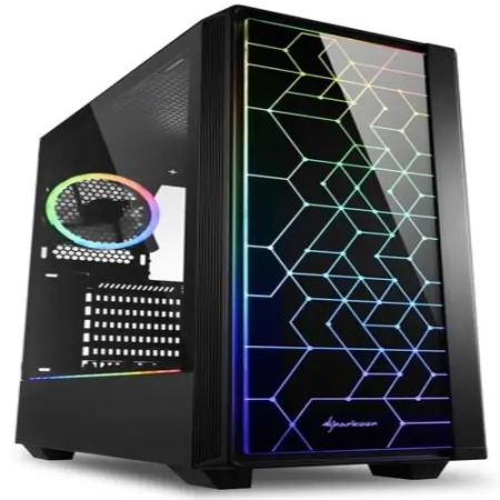 Корпус Sharkoon RGB LIT 100 черный
