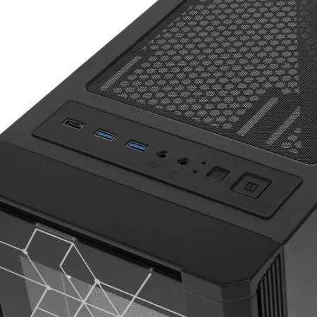 Корпус Sharkoon RGB LIT 100 черный