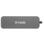 Док-станция D-Link DUB-H4 (DUB-H4 E1A) серый