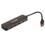 Док-станция D-Link DUB-H4 (DUB-H4 E1A) серый