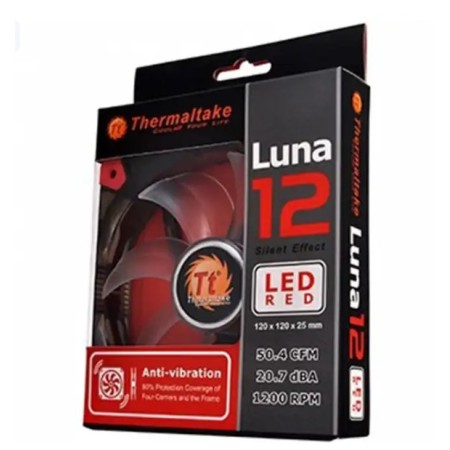 Вентилятор для корпуса Thermaltake Luna 12 LED красный