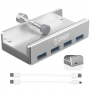 Док-станция Orico MH2AC-U3 (MH2AC-U3-SV-BP) серебристый