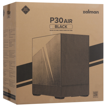 Корпус Zalman P30 AIR (P30 AIR Black) черный