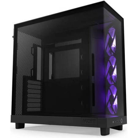 Корпус NZXT H6 Flow RGB (CC-H61FB-R1) черный