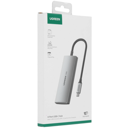 Док-станция UGREEN CM480 (30758) серебристый