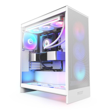 Корпус NZXT H7 Flow (CM-H72FW-01) белый