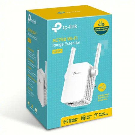 Усилитель беспроводного сигнала TP-Link RE205(EU) белый
