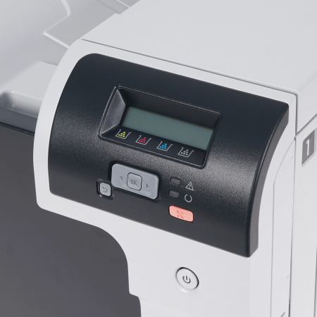 Принтер лазерный HP Color LaserJet CP5225DN белый (без кабеля USB)