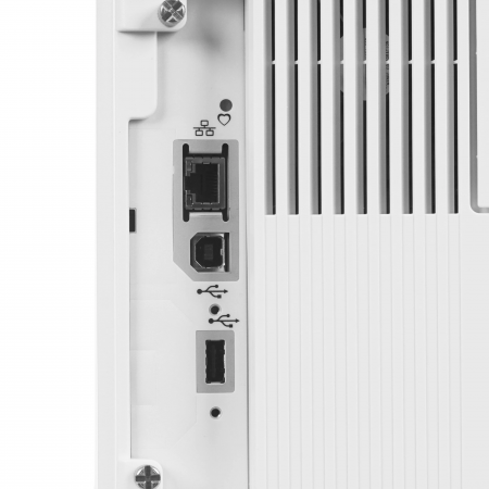 Принтер лазерный HP LaserJet Enterprise M554dn белый (без кабеля USB)