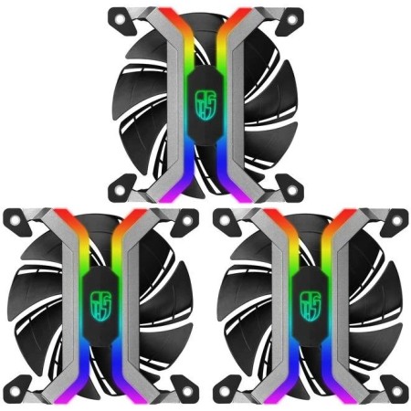 Комплект вентиляторов для корпуса DeepCool GamerStorm MF 120S серый