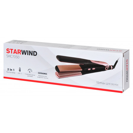Мультистайлер Starwind SHC 7050 черный/розовый