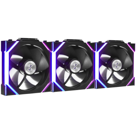 Комплект вентиляторов для корпуса Lian Li Uni Fan SL Wireless 120 ARGB Reverse Blade черный