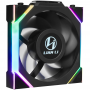 Вентилятор для корпуса Lian Li Uni Fan SL Wireless LCD 120 ARGB Reverse Blade черный