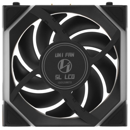 Вентилятор для корпуса Lian Li Uni Fan SL Wireless LCD 120 ARGB Reverse Blade черный