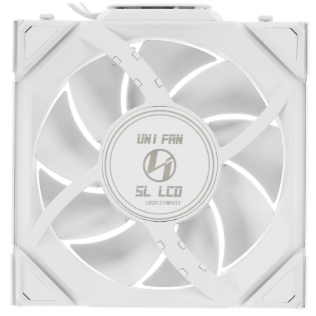 Комплект вентиляторов для корпуса Lian Li Uni Fan SL Wireless LCD 120 ARGB (187442) Белый