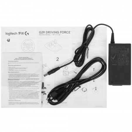 Игровой руль Logitech G29 Driving Force (941-000112) черный