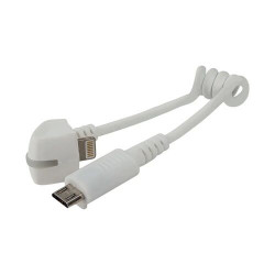 Кабель Lightning USB Type-A Eagle B5243DW 0.2 м белый