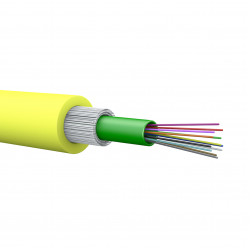 Оптоволоконный кабель CommScope CA FO SM 8x9/125 OS2 ULSZH Indoor/Outdoor Loose Tube – Gel Cable Buffering (2-599624-4) желтый