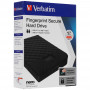 1 ТБ Внешний жесткий диск Verbatim Fingerprint Secure (53650) черный