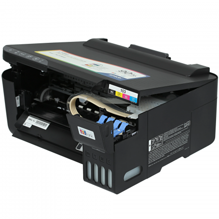 Принтер струйный Epson EcoTank L1250 черный (без кабеля USB)