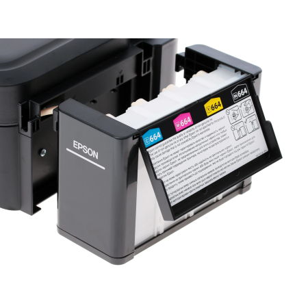 Принтер струйный Epson L132 черный (без кабеля USB)