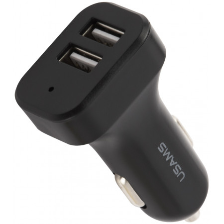 Зарядное устройство Usams NTU35TC13TZ, автомобиль, USB (151904)