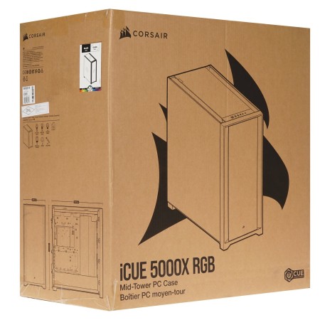 Корпус Corsair iCUE 5000X RGB (CC-9011212-WW) черный