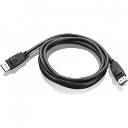 Кабель DisplayPort - DisplayPort Lenovo 0A36537 1.8 м черный