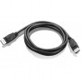Кабель DisplayPort - DisplayPort Lenovo 0A36537 1.8 м черный