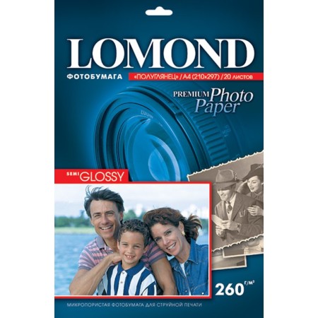 Фотобумага Lomond (1103301) белый