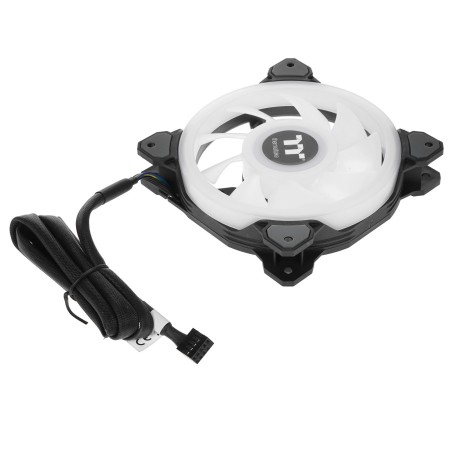 Вентилятор для корпуса Thermaltake Riing Quad 12 RGB TT Premium черный